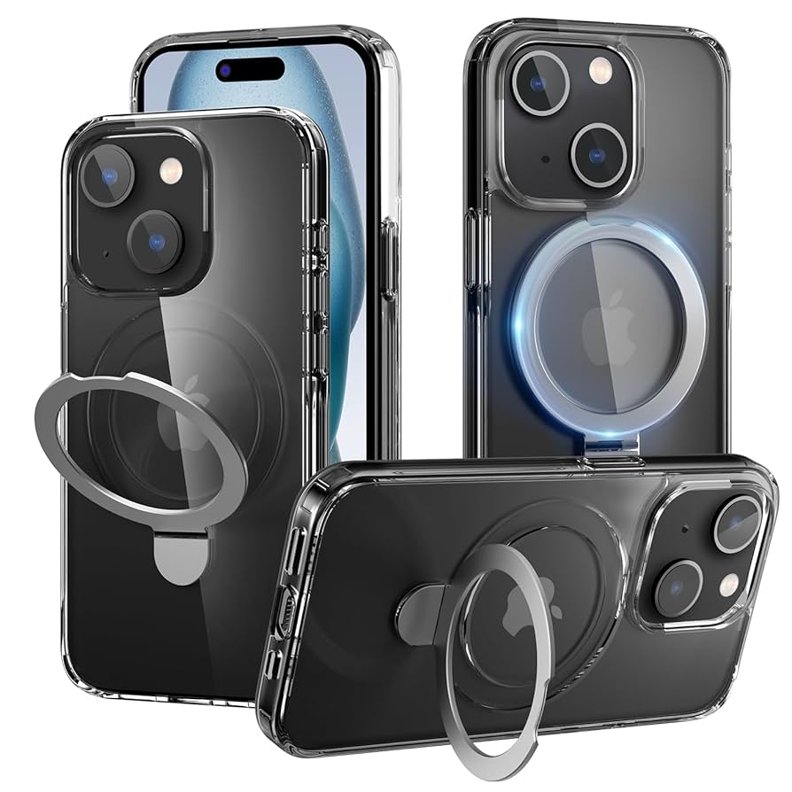 iPhone14【難あり】& MagSafe充電器 & クリアスマホケース×2 AKAN（エイカン） AKAN [ iPhone 14 / 14 Pro ] magsafe対応
